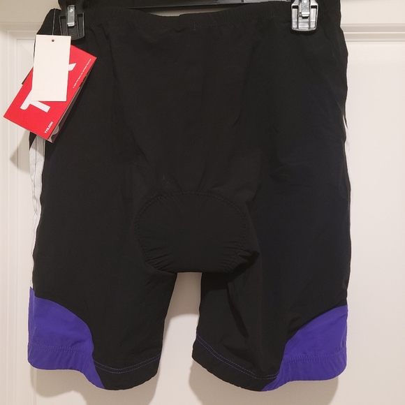 TYR Women's Carbon 6" Tri Short - 2022 Purple - Picture 3 of 15
